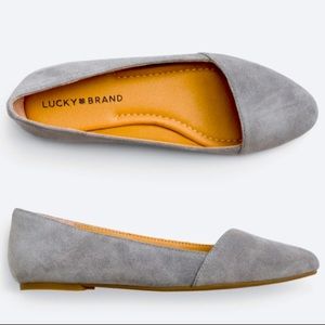 Lucky Brand Grey Flats